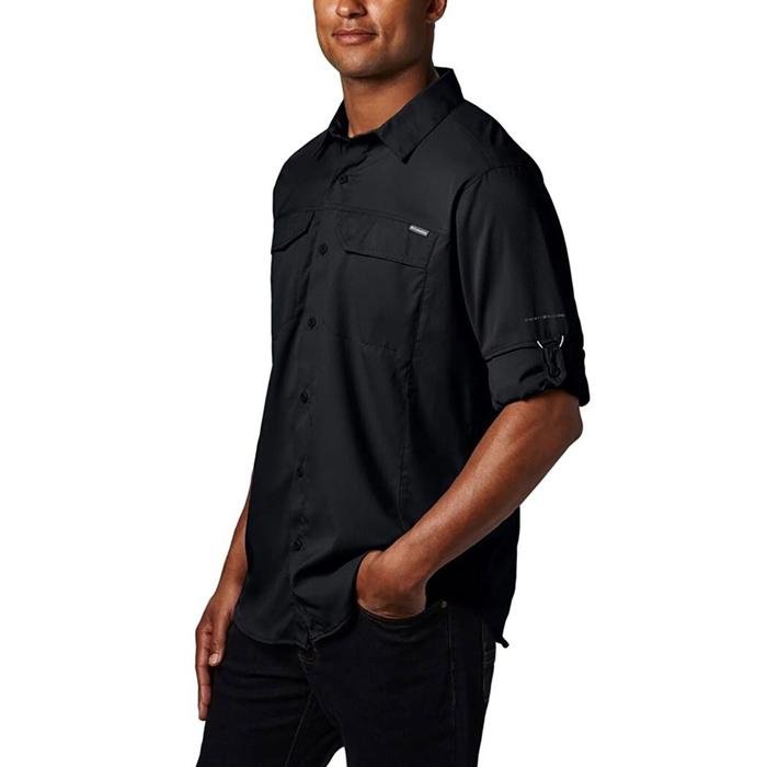 Silver Ridge Lite Long Sleeve Shirt Erkek Siyah Outdoor Gömlek AM1568-010 1282772