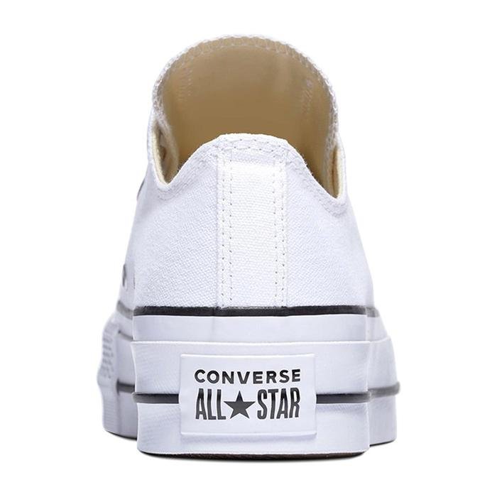 Chuck Taylor All Star Canvas Platform Kadın Beyaz Günlük Stil Ayakkabı 560251C 1387073