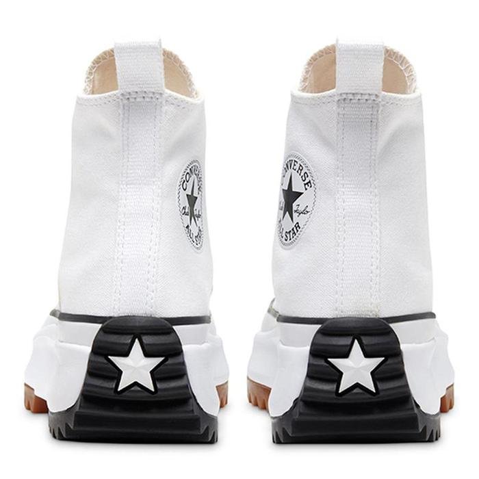 Run Star Hike Canvas Platform Kadın Beyaz Sneaker Ayakkabı 166799C 1387074