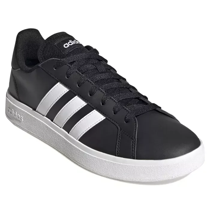 adidas Grand Court Base 2 Erkek Siyah Sneaker Ayakkabı GW9251_1