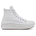 Chuck Taylor All Star Move Platform Kadın Beyaz Sneaker Ayakkabı 568498C 1387032