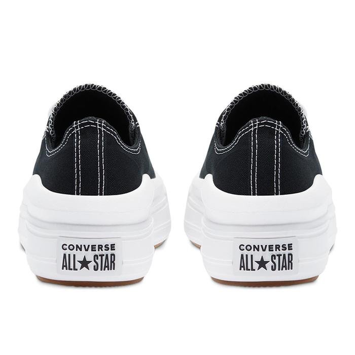 Chuck Taylor All Star Move Canvas Platform Kadın Siyah Sneaker Ayakkabı 570256C 1458635