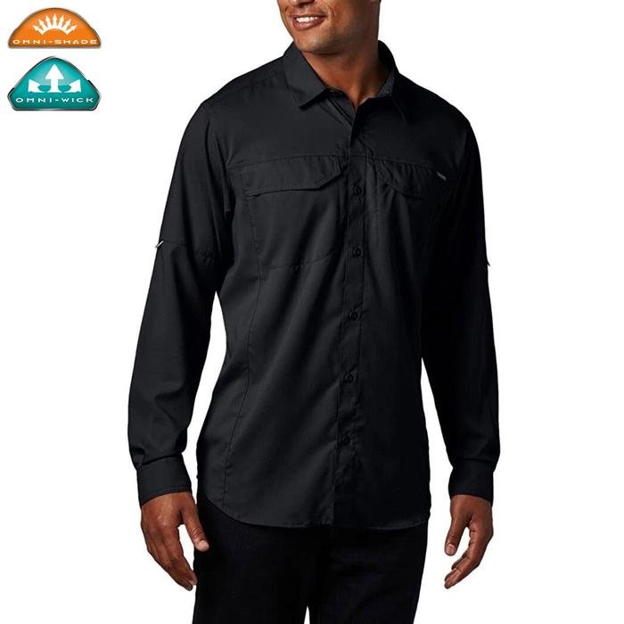 Silver Ridge Lite Long Sleeve Shirt Erkek Siyah Outdoor Gömlek AM1568-010 1282772