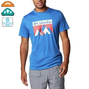 Мужская футболка Columbia Zero Rules AM6463-436 для походов