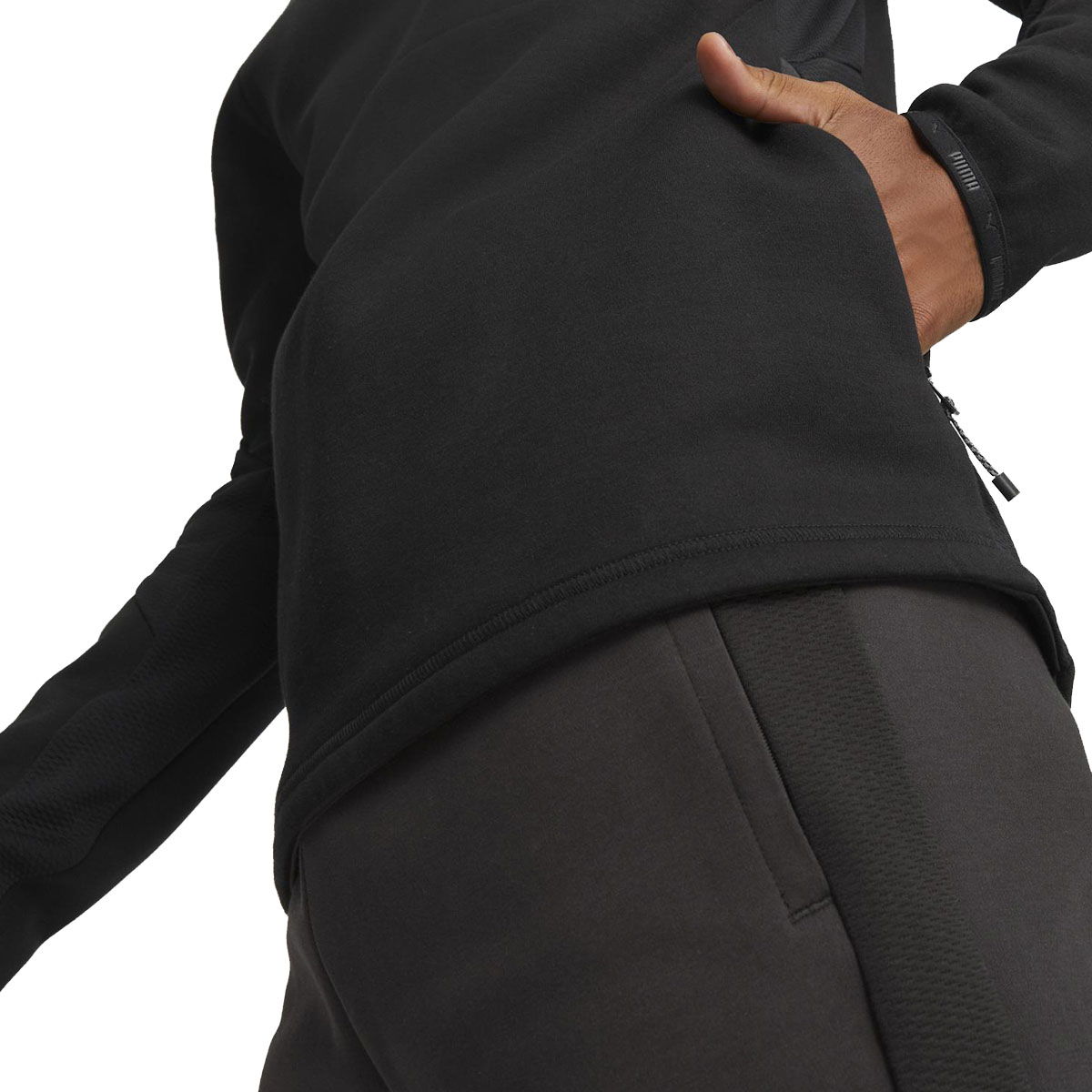 Evostripe Erkek Siyah Günlük Stil Sweatshirt 67331201