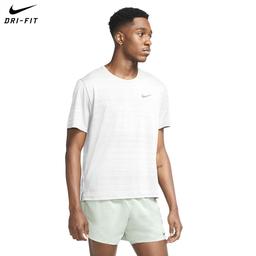 Dri-Fit Miler Erkek Beyaz Koşu Tişört CU5992-100