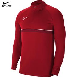 Dri-Fit Acd21 Dril Top Erkek Kırmızı Futbol Uzun Kollu Tişört CW6110-657
