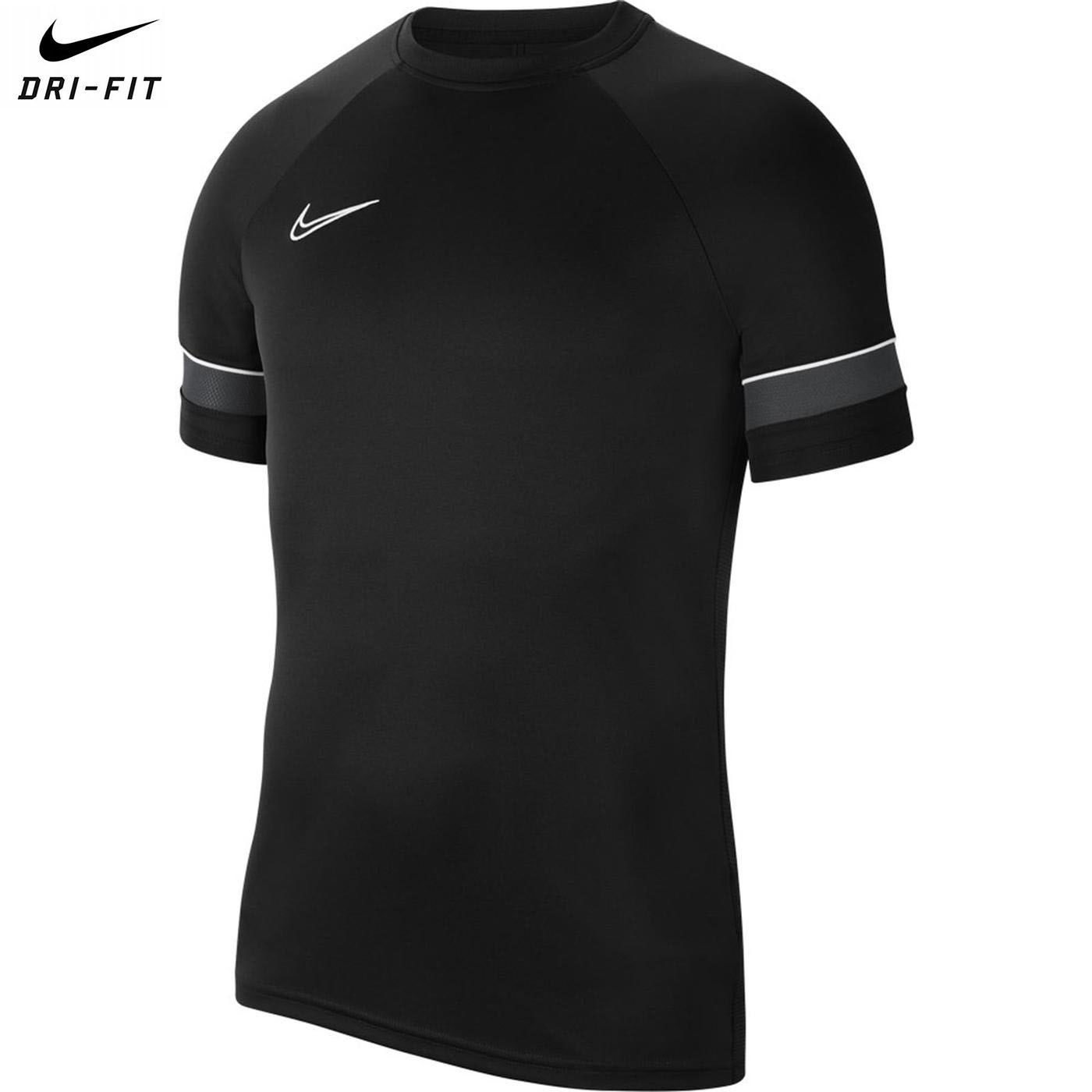 Dri-Fit Acd21 Top Ss Erkek Siyah Futbol Tişört CW6101-014