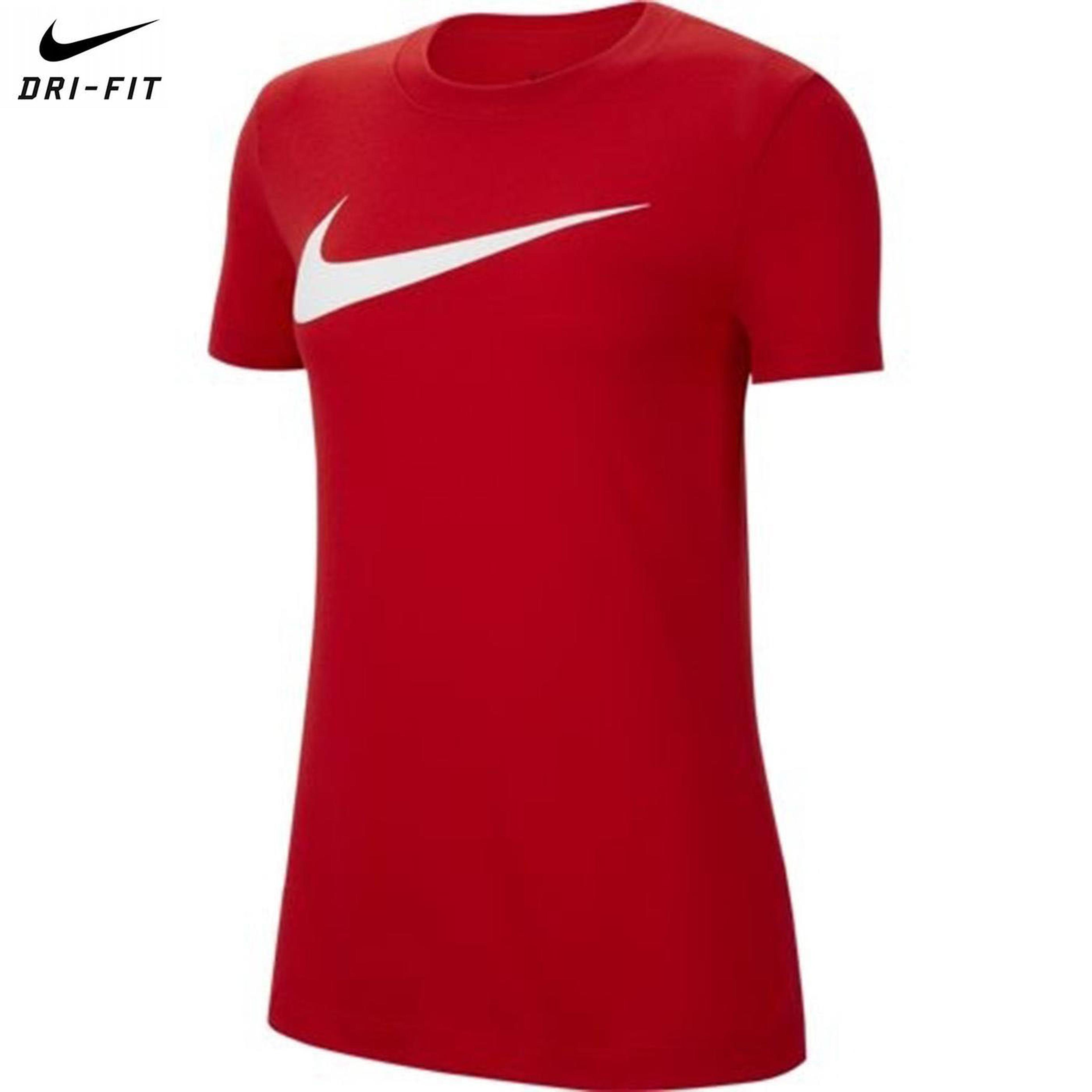 Dri-Fit Park20 Ss Tee Hbr Kadın Kırmızı Futbol Tişört CW6967-657