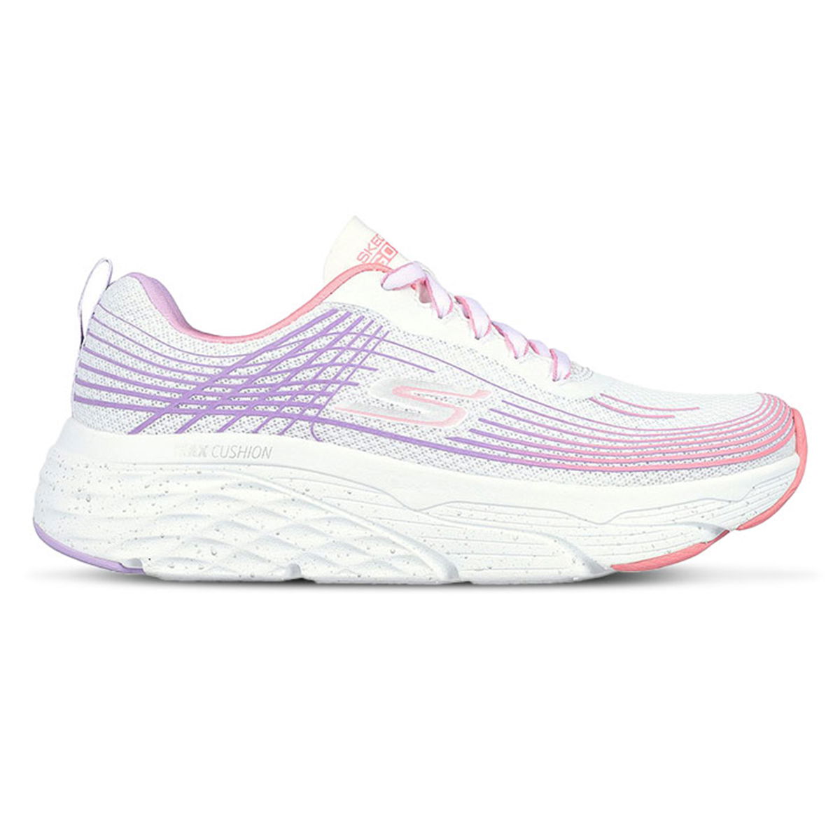 Max Cushioning Elite Kadın Beyaz Yürüyüş Ayakkabısı 128563 WLV