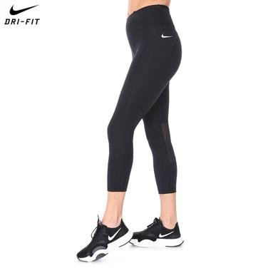 Женские тайтсы Nike Dri-Fit Fast Crop Tayt CZ9238-010 для бега