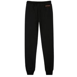 W Lw Fleece Pop Up Kadın Siyah Günlük Stil Eşofman Altı S231229-001