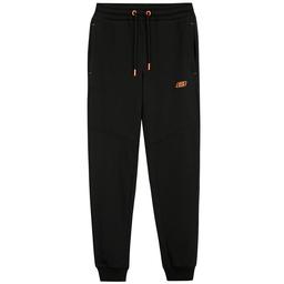 W Lw Fleece Pop Up Kadın Siyah Günlük Stil Eşofman Altı S231229-001