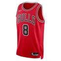 Chicago Bulls Dri-Fit Swingman NBA Erkek Kırmızı Basketbol Forma DN2000-657 1405188