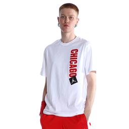 Chicago Bulls NBA Erkek Beyaz Basketbol Tişört DV5806-100