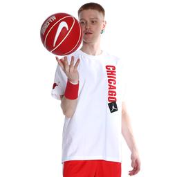 Chicago Bulls NBA Erkek Beyaz Basketbol Tişört DV5806-100