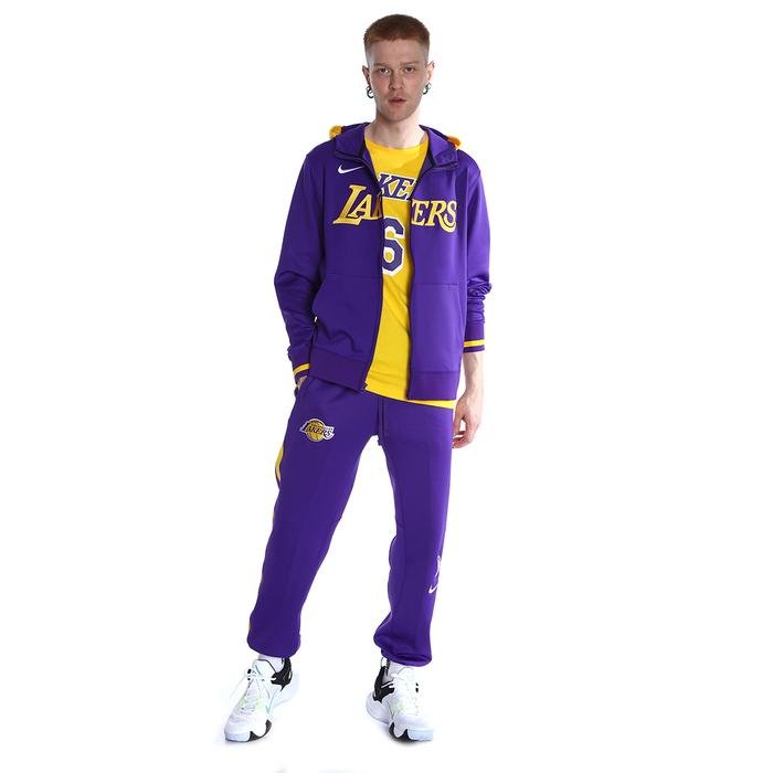 Los Angeles Lakers NBA Erkek Mor Basketbol Eşofman Altı DN4611-504 1426245