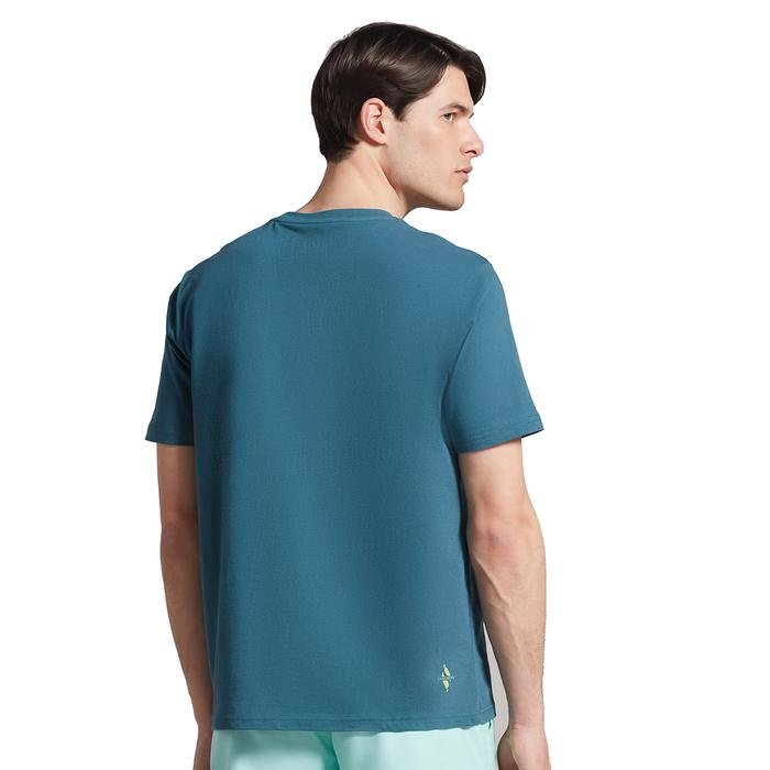 M Graphic Erkek Mavi Günlük Stil T-Shirt S221135-405 1475276