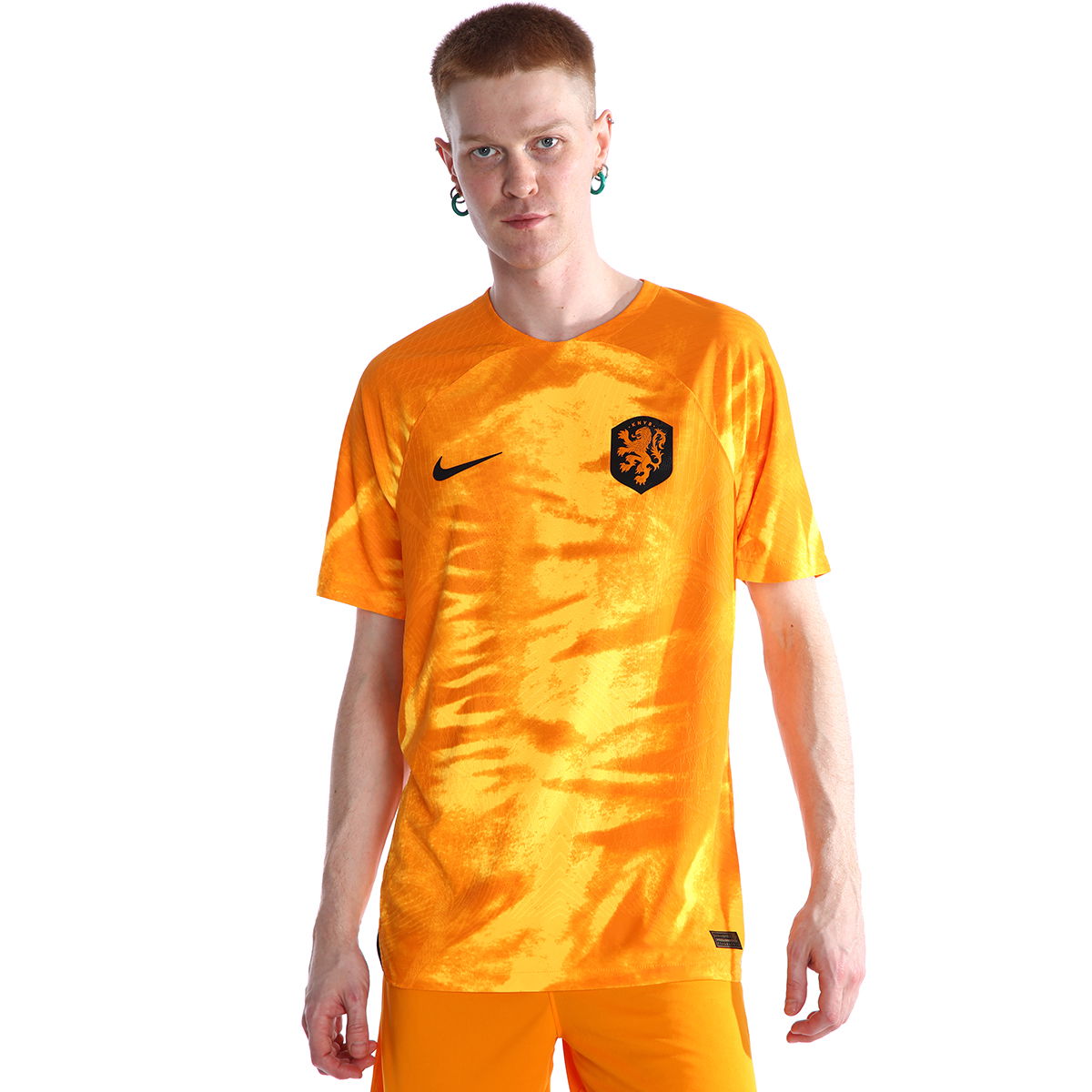 Hollanda Erkek Turuncu Futbol Forma DN0629-845