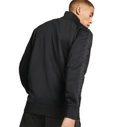 T7 Trend 7Etter Track Erkek Siyah Günlük Stil Ceket 53834201