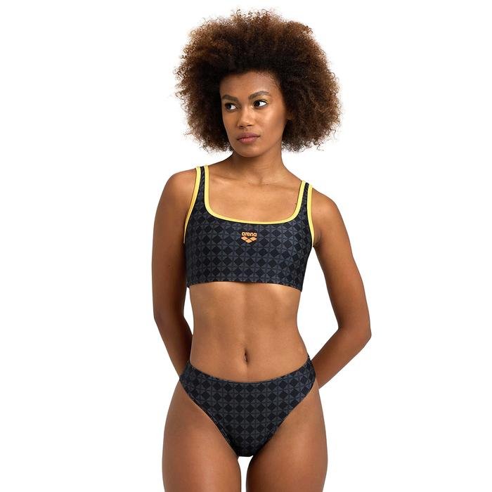 Arena 50Th Bralette Kadın Siyah Yüzücü Bikini 006176