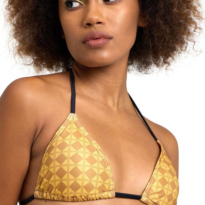 50Th Gold Triangle Kadın Sarı Yüzücü Bikini 006184 1478601