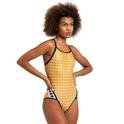 50Th Gold Swimsuit Super F Kadın Sarı Yüzücü Mayosu 006180305 1479774