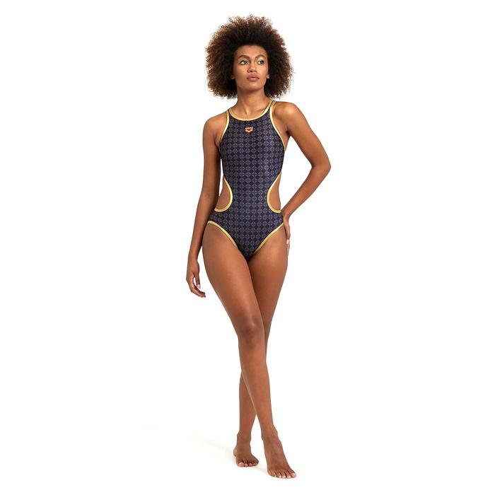 50Th Swimsuit Tech One Bac Kadın Siyah Yüzücü Mayosu 006178503 1479767