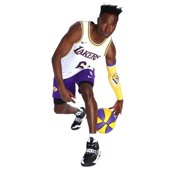 Los Angeles Lakers NBA Erkek Beyaz Basketbol Forması DN2081-100 1405202