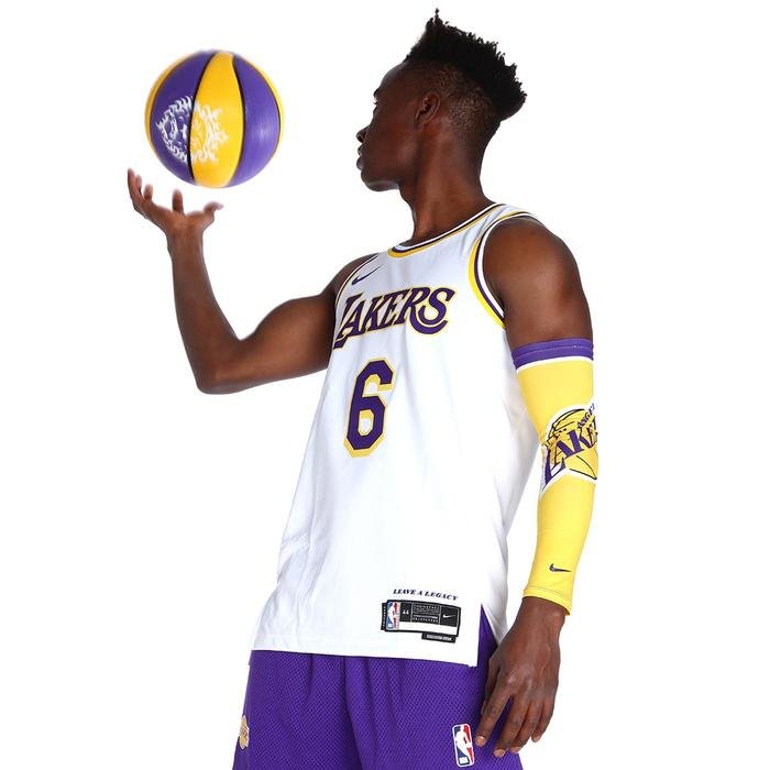 Los Angeles Lakers NBA Erkek Beyaz Basketbol Forması DN2081-100 1405204