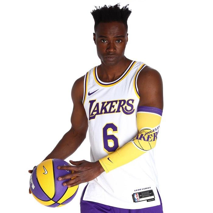Los Angeles Lakers NBA Erkek Beyaz Basketbol Forması DN2081-100 1405204