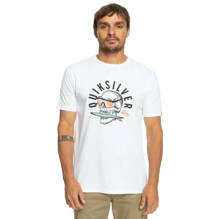Qsrockinskull M Erkek Çok Renkli Günlük Stil T-shirt EQYZT07278-WBB0 1477091