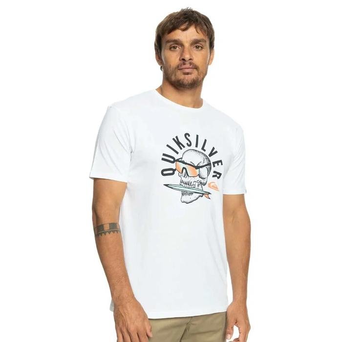 Qsrockinskull M Erkek Çok Renkli Günlük Stil T-shirt EQYZT07278-WBB0 1477091