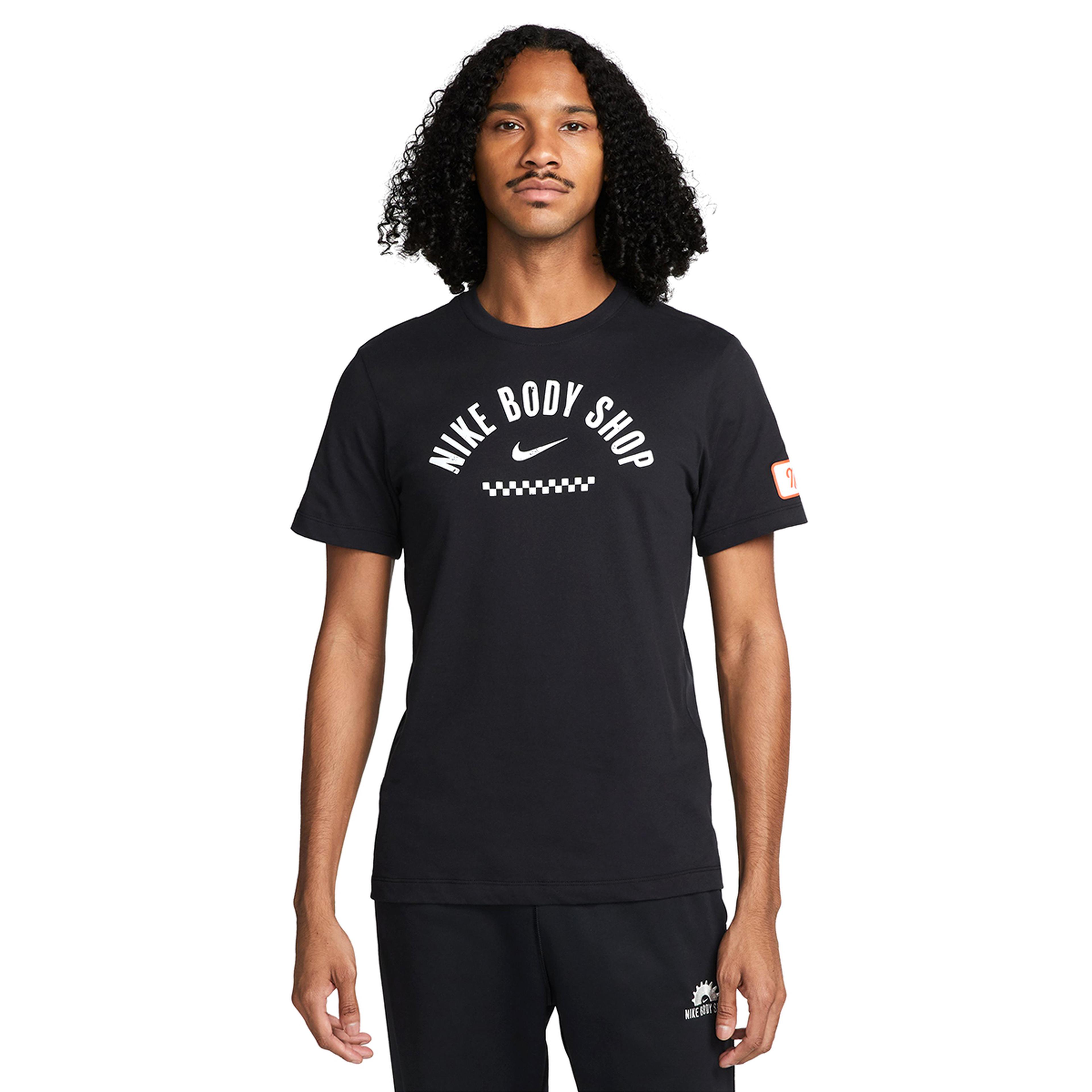 Dri-Fit Body Shop 1 Erkek Siyah Antrenman T-Shirt DZ2733-010