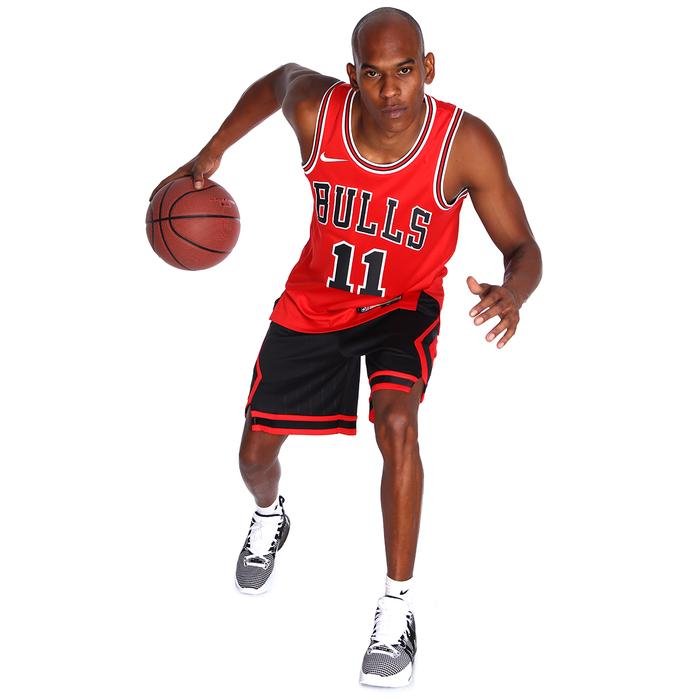Chicago Bulls NBA Erkek Siyah Basketbol Şortu CV9555-010 1424227