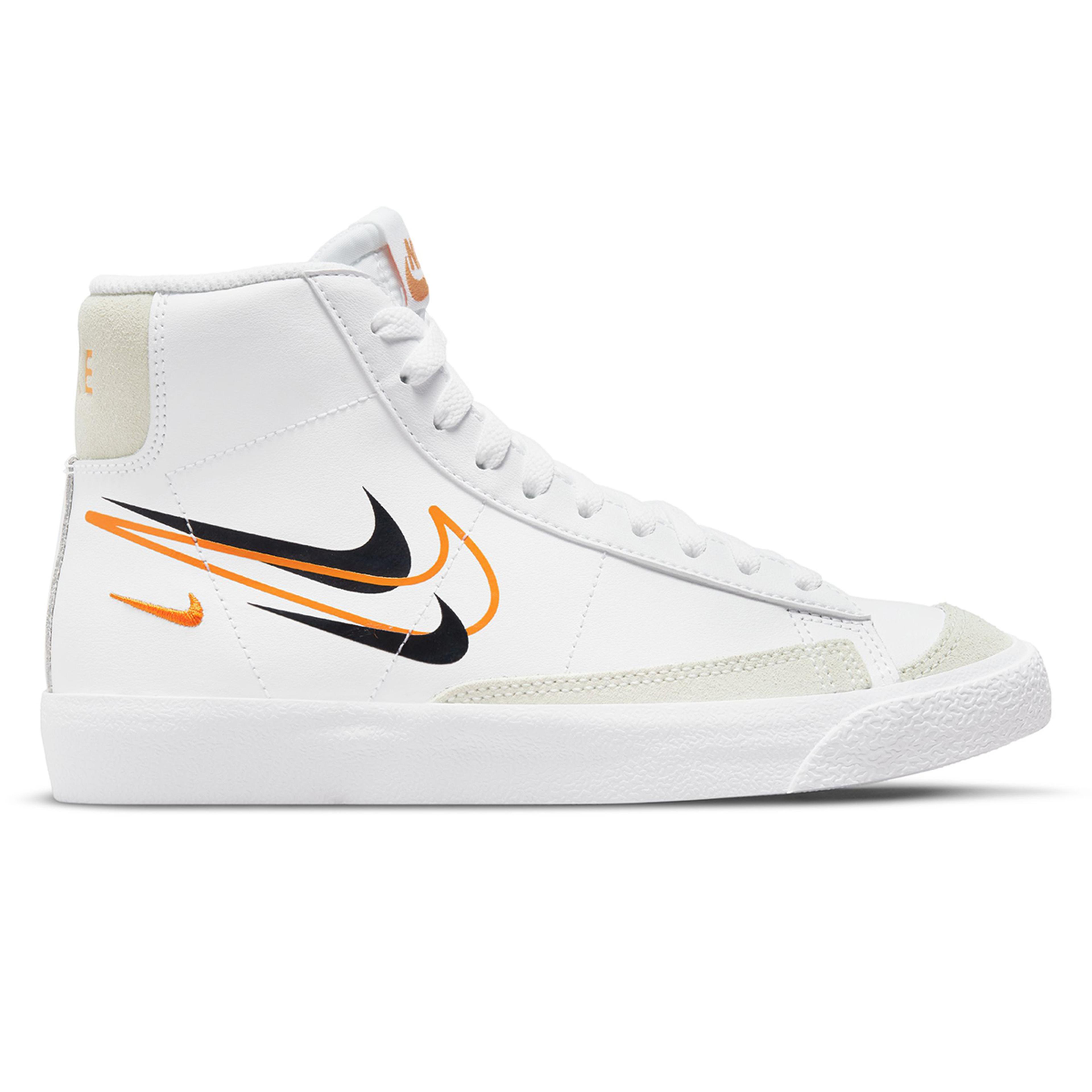Blazer Mid '77 Gs Unisex Beyaz Sneaker Ayakkabı DV7142-100