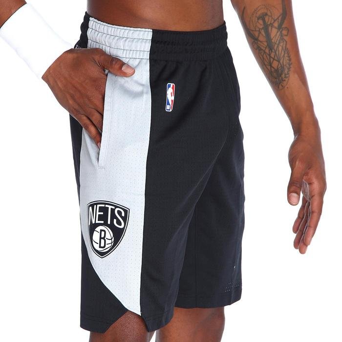 Brooklyn Nets NBA Erkek Siyah Basketbol Şortu AJ5047-010 1211214