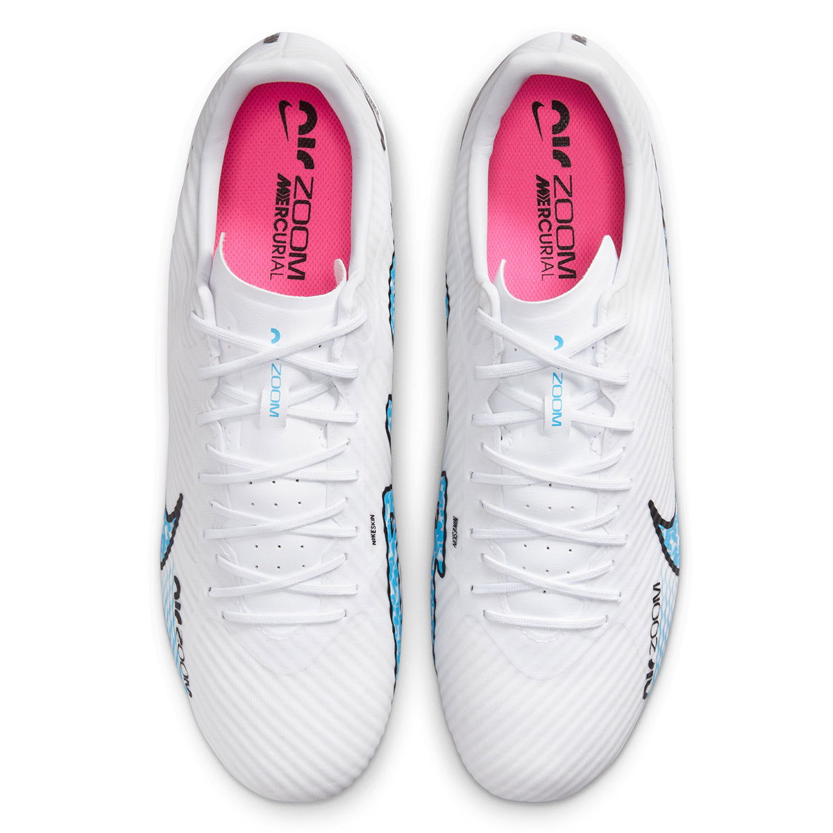 Mercurial Zoom Vapor 15 Academy Fg/Mg Erkek Beyaz Futbol Krampon DJ5631-146