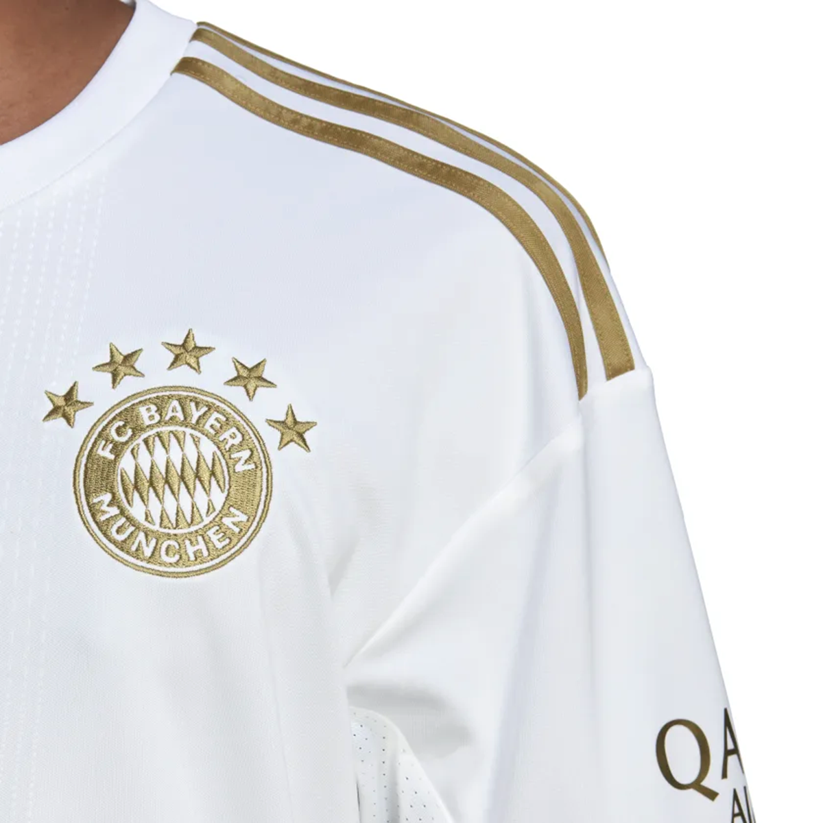 Fc Bayern Munchen Erkek Beyaz Futbol Forma HI3886