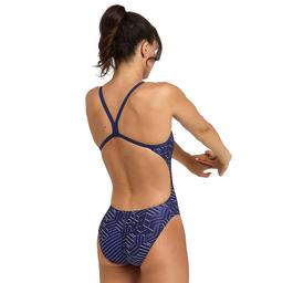 Kikko Pro Swimsuit Challenge Back Kadın Mavi Yüzücü Mayosu 005902770