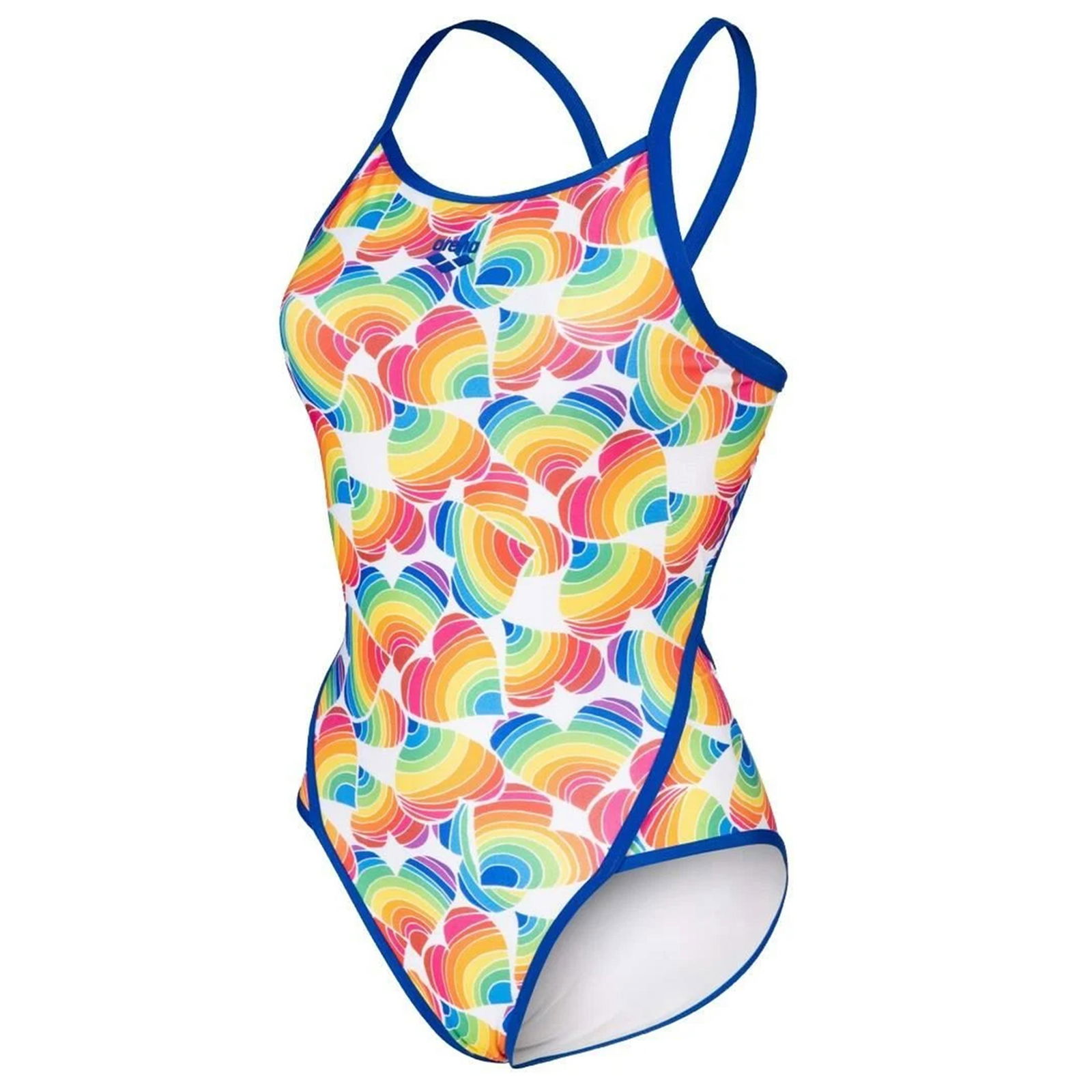 Pride Swimsuit Super Fly Back Kadın Mavi Yüzücü Mayosu 005926810