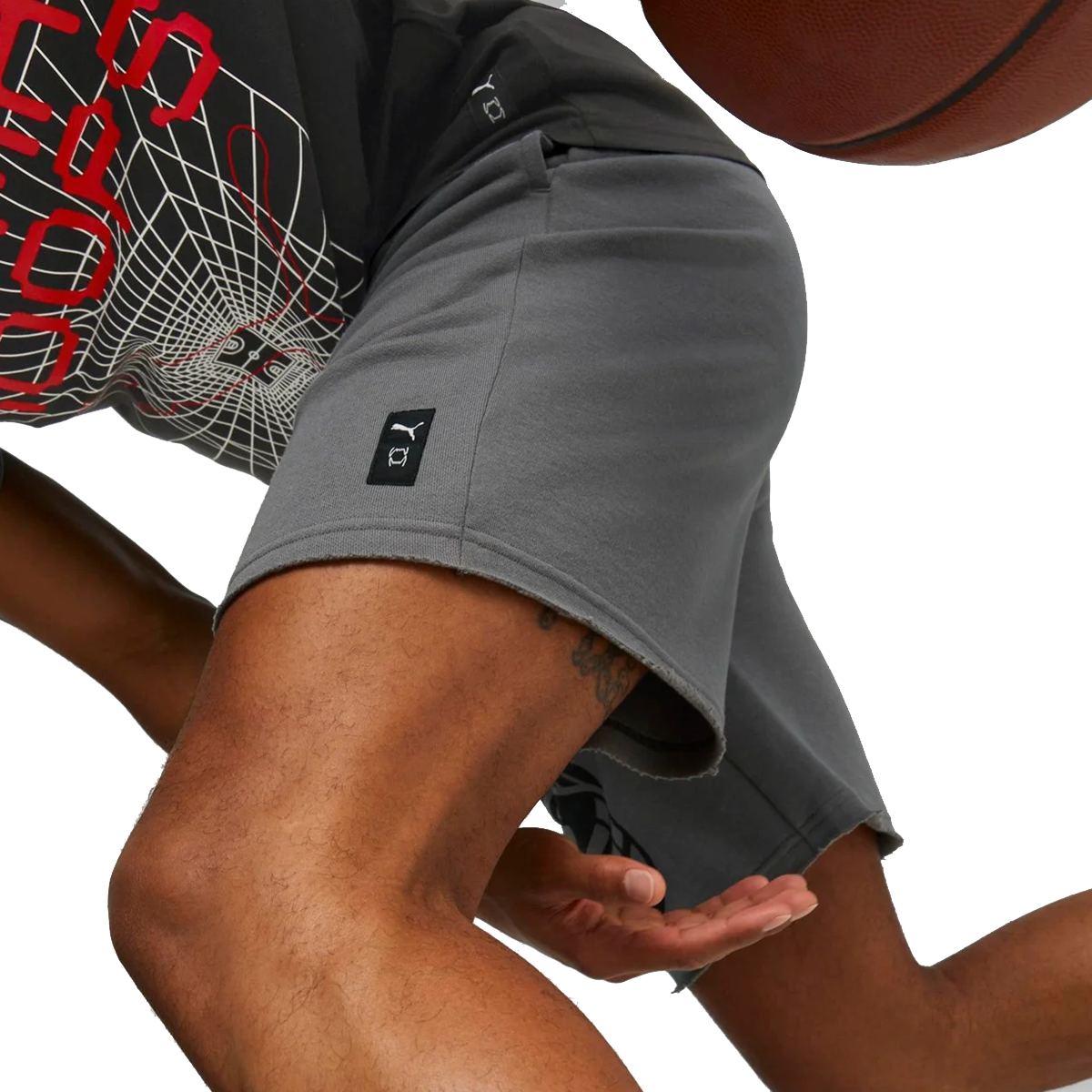 Posterize Erkek Gri Basketbol Şort 53876502
