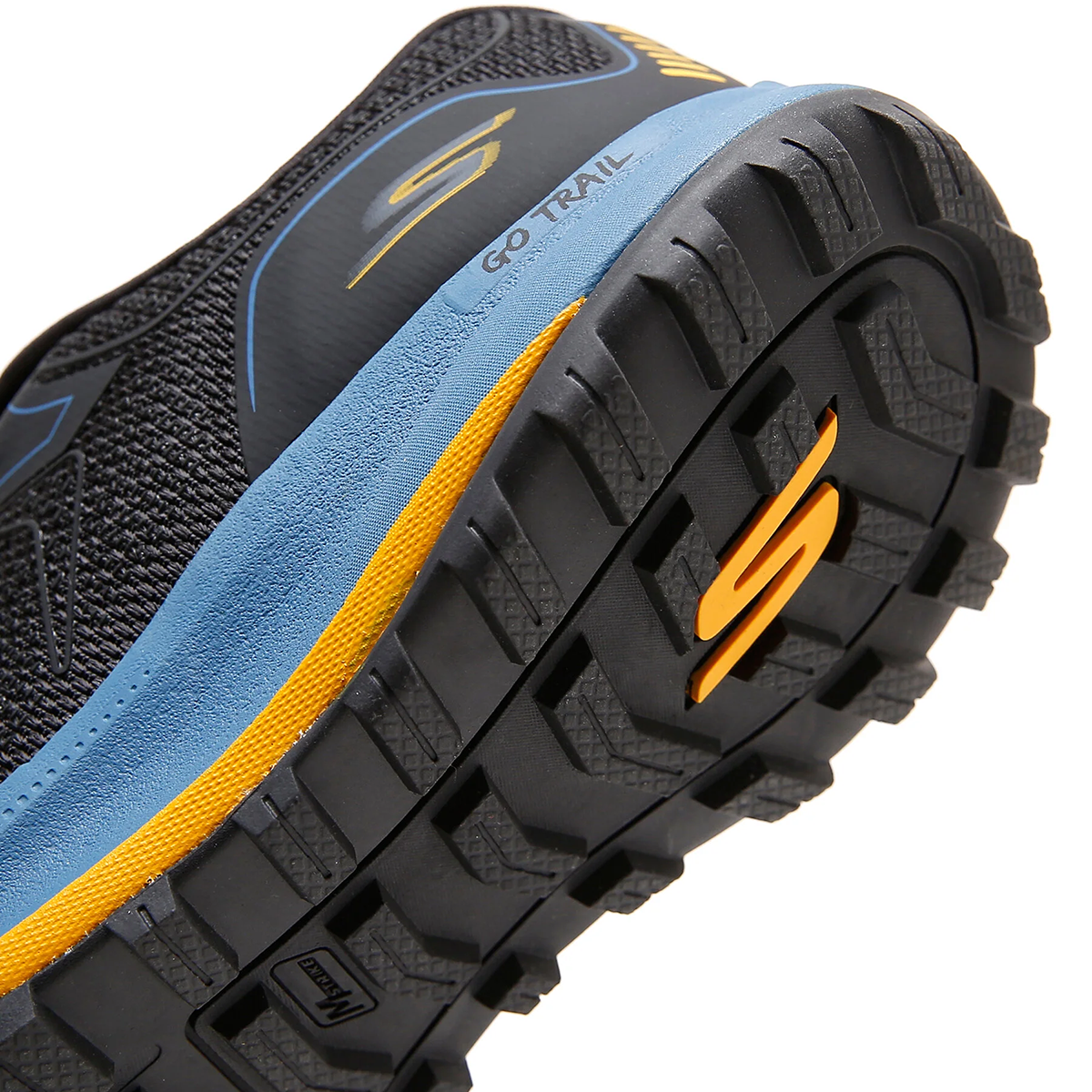 Go Run Pulse Trail Erkek Siyah Yürüyüş Ayakkabısı 220561 BKYL