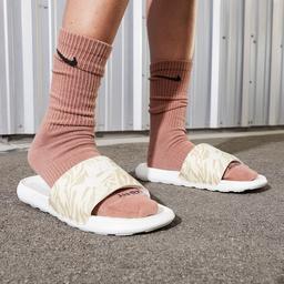 Victori One Slide Print Kadın Beyaz Günlük Stil Terlik CN9676-105