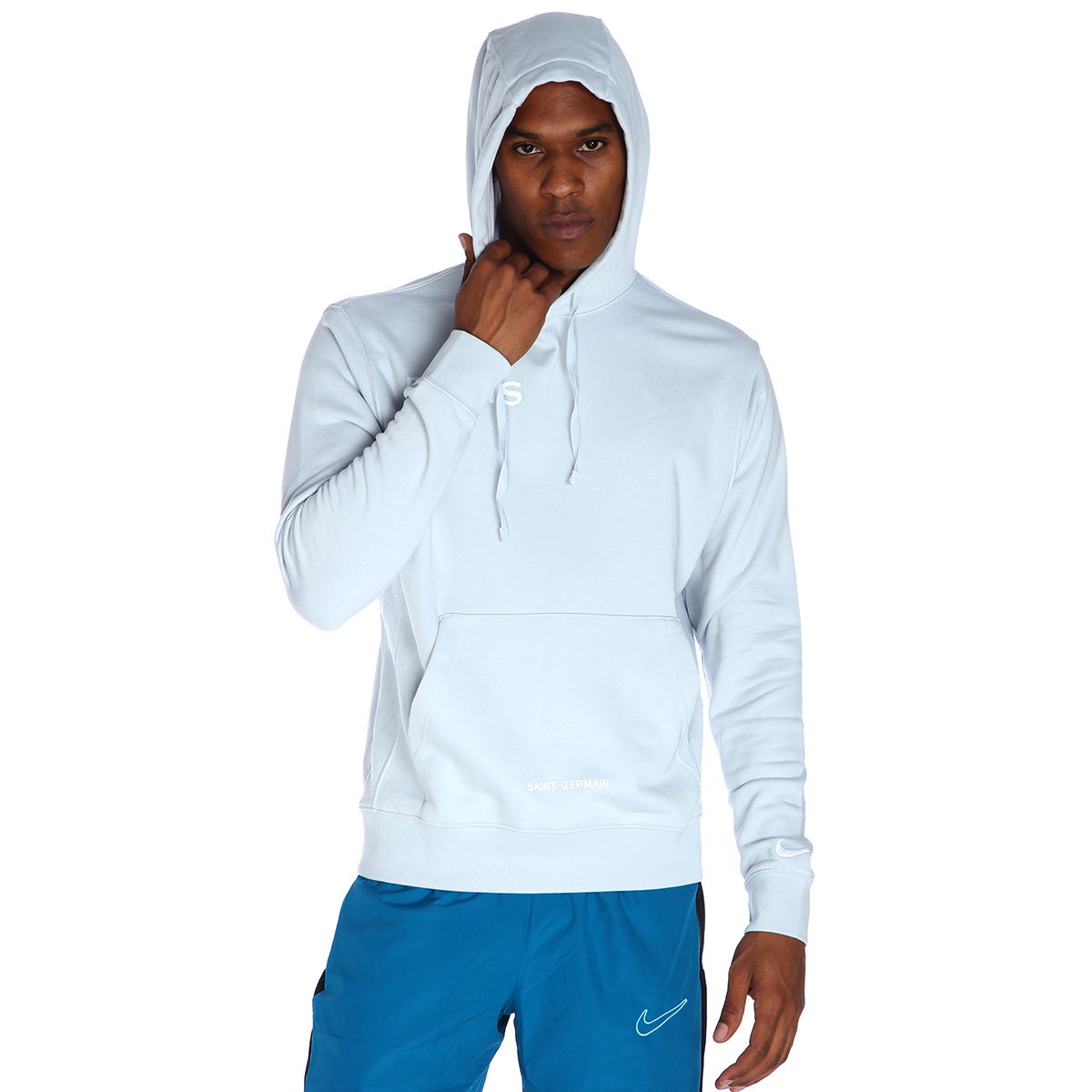 Paris Saint-Germain Erkek Mavi Futbol Sweatshirt DN1317-471