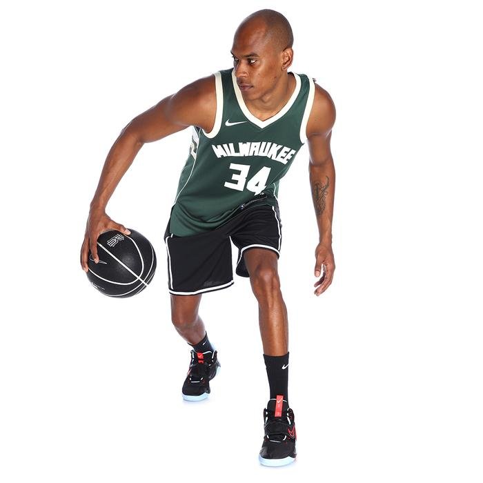 Milwaukee Bucks Icon Edition NBA Erkek Yeşil Basketbol Forma DN2012-323 1454633