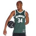 Milwaukee Bucks Icon Edition NBA Erkek Yeşil Basketbol Forma DN2012-323 1454633