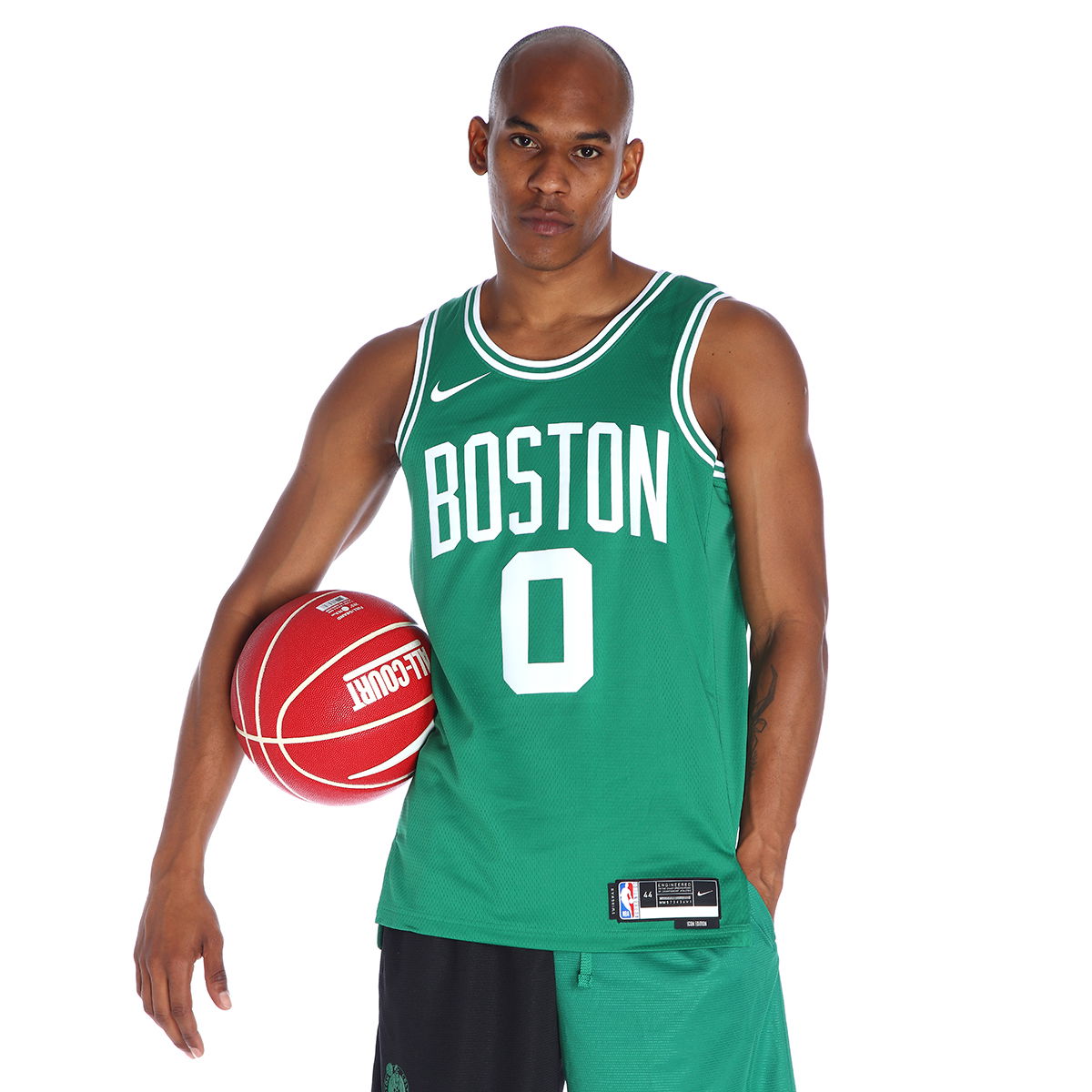 Boston Celtics Icon Edition NBA Erkek Yeşil Basketbol Forma DN1997-312