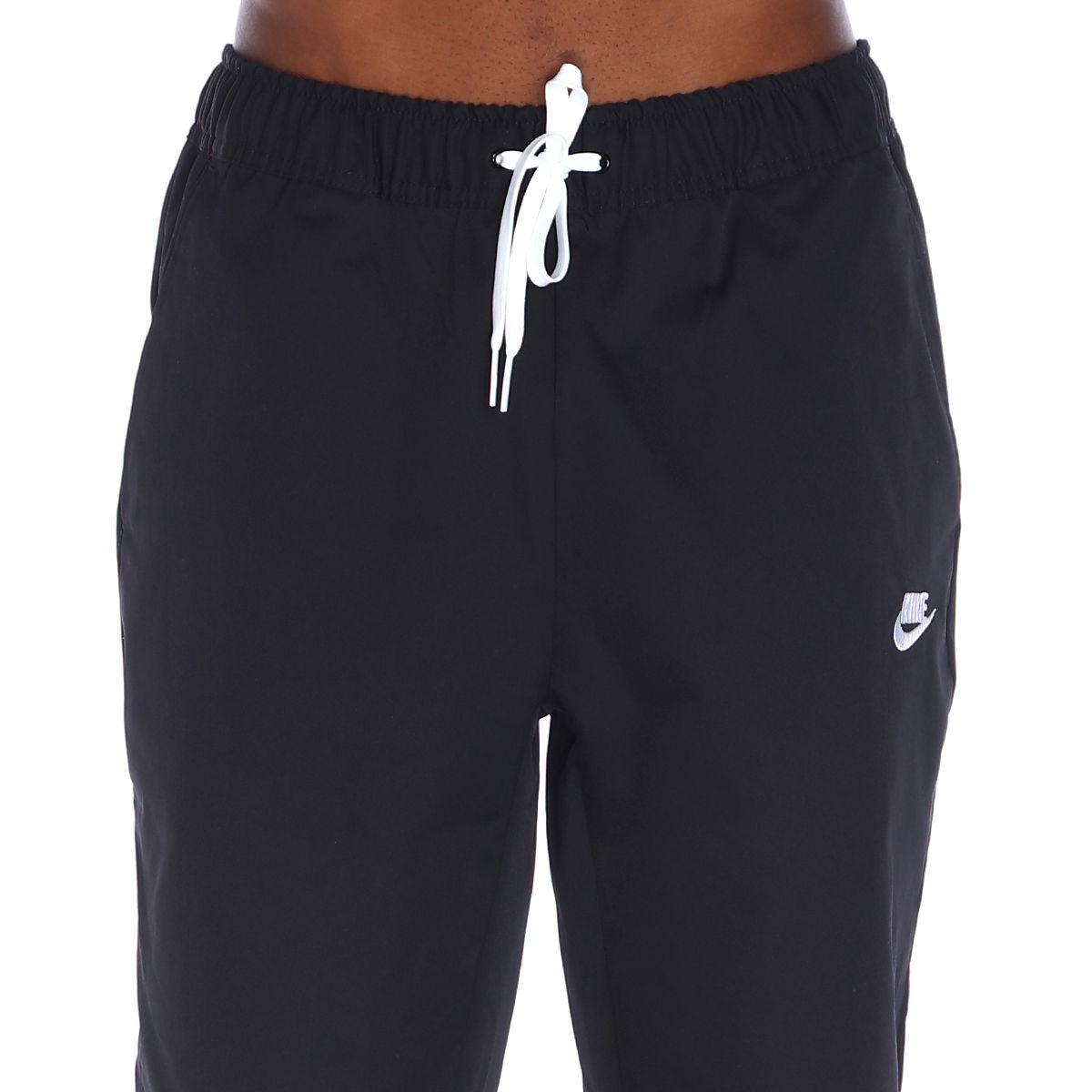 Club Woven Taper Erkek Siyah Günlük Stil Eşofman Altı DX0623-010