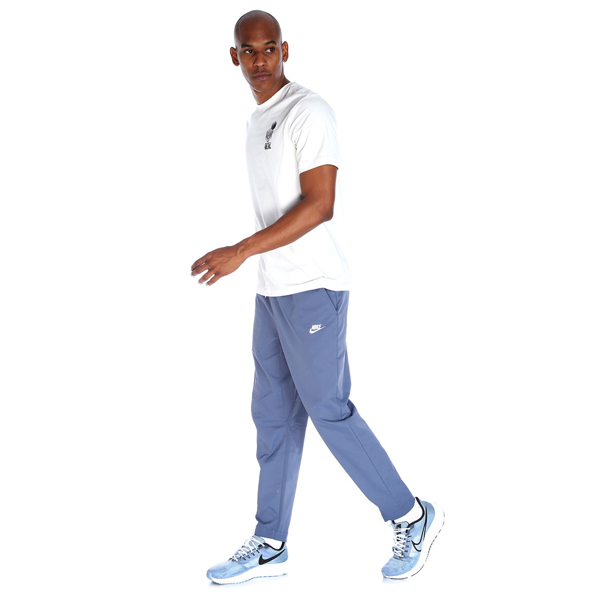 Club Woven Taper Erkek Mavi Günlük Stil Eşofman Altı DX0623-491